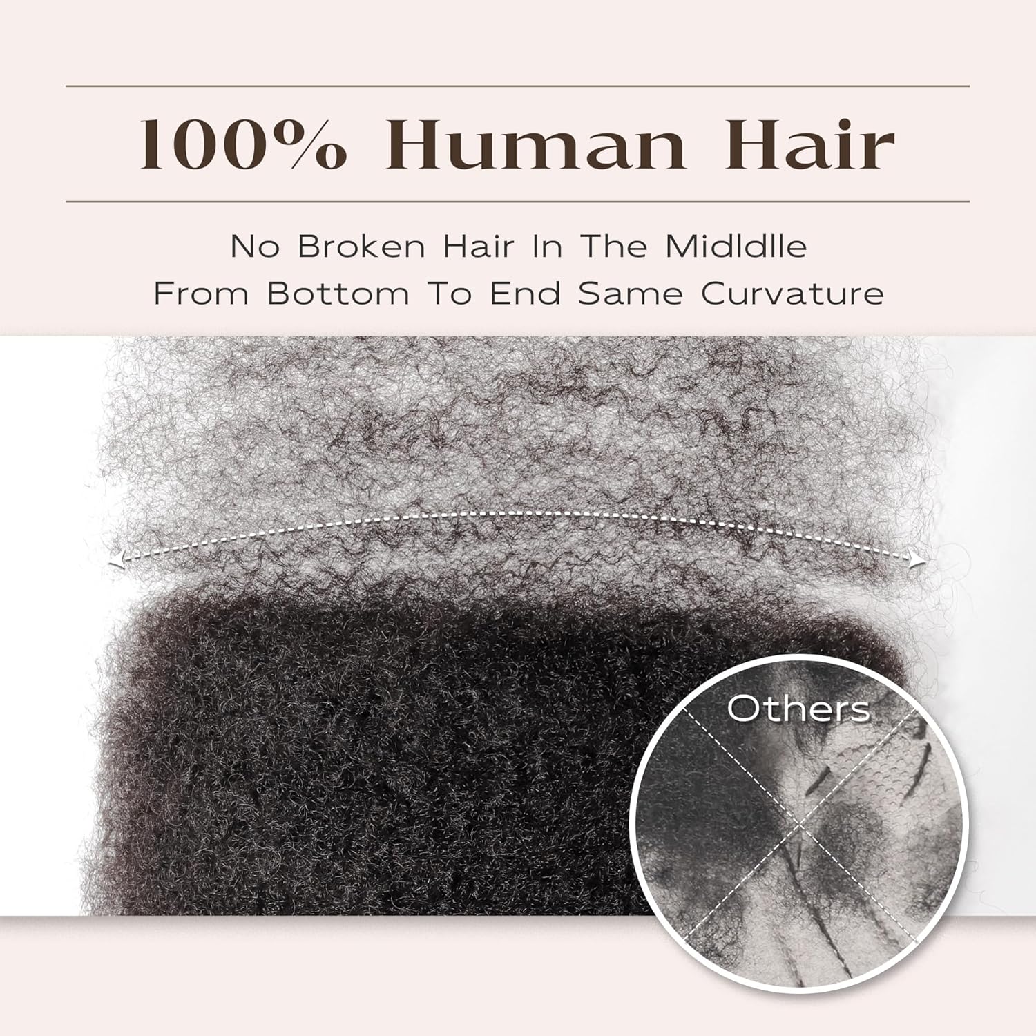99J Color Afro Kinky Curly Bulk Human Hair Big Sale