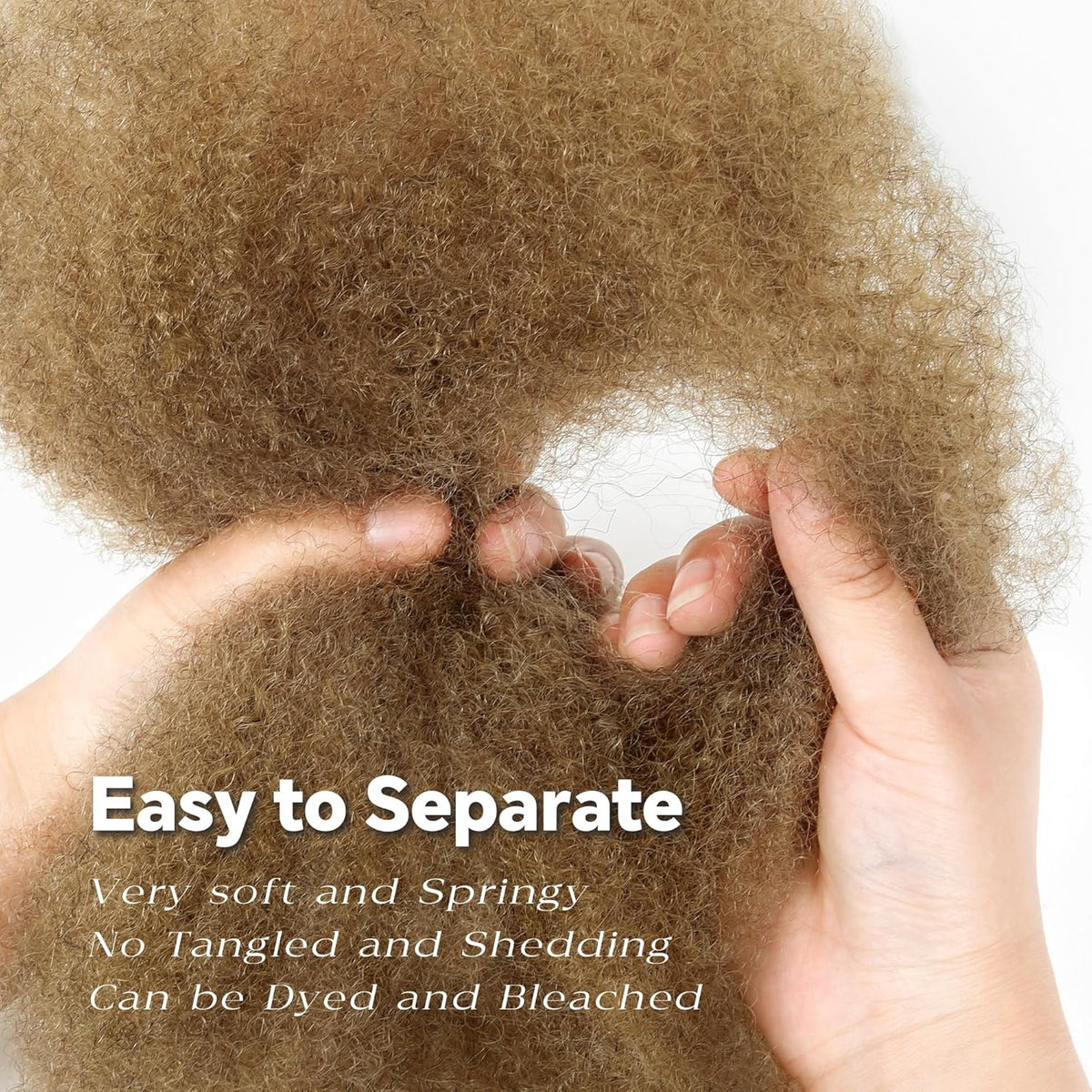 99J Color Afro Kinky Curly Bulk Human Hair Big Sale