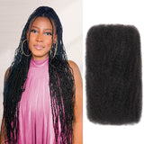 BLL Afro Kinkys Bulk Human Hair For Mini Twist 100% Real Hair Extensions 1 Pack 50G