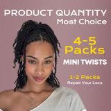 BLL 27 Color Blonde Afro Kinkys Bulk Human Hair-100% Human Hair for Mini Twist Braiding Dreadlock Loc Extensions