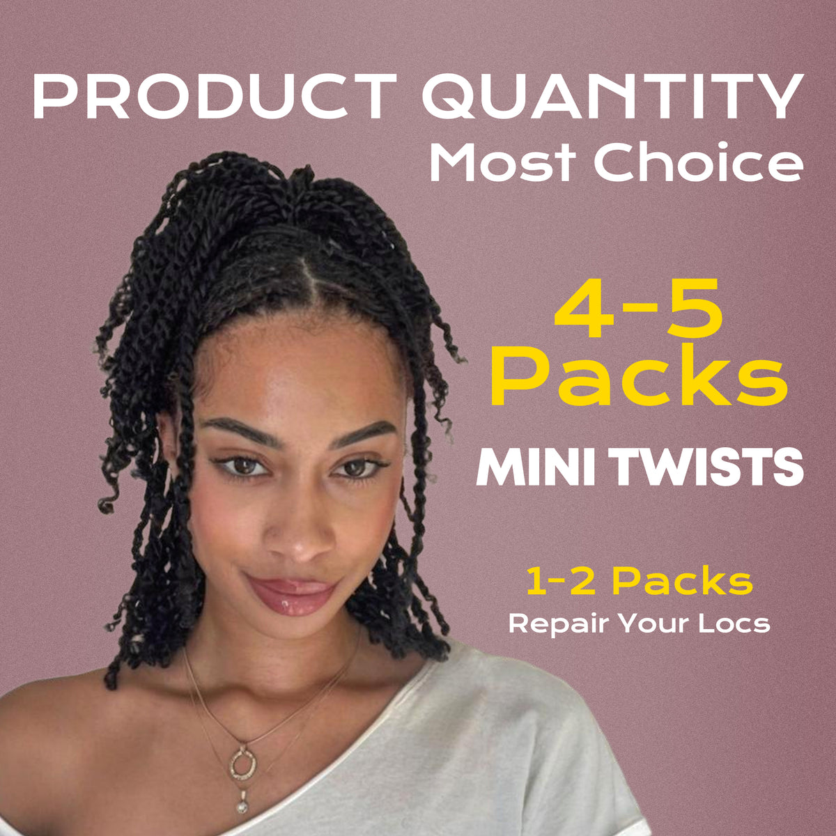 BLL 27 Color Blonde Afro Kinkys Bulk Human Hair-100% Human Hair for Mini Twist Braiding Dreadlock Loc Extensions