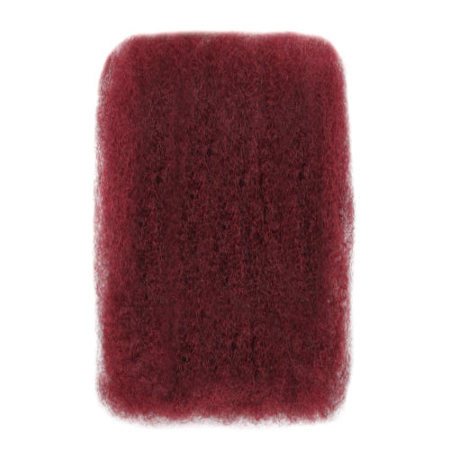 BLL 99J Burdundy Afro Kinkys Bulk Human Hair-100% Human Hair for Mini Twist Braiding Dreadlock Loc Extensions