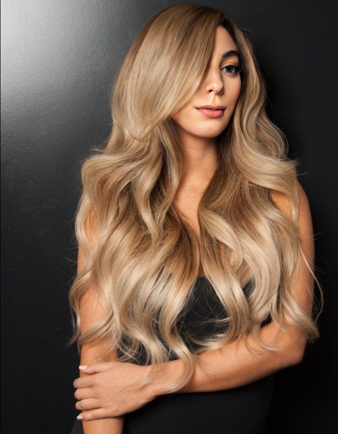 Bll classic clip in extension Dirty Blonde#color_dirty-blonde