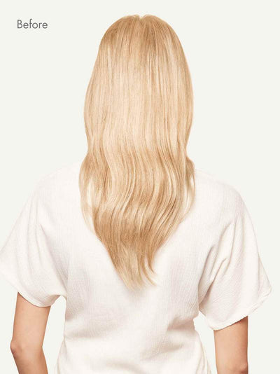 Bll seamless clip in extension Ash Blonde#color_ ash-blonde