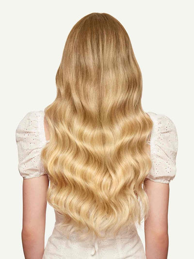 Bll clip in extension Dirty Blonde Highlights#color_ dirty-blonde-highlights