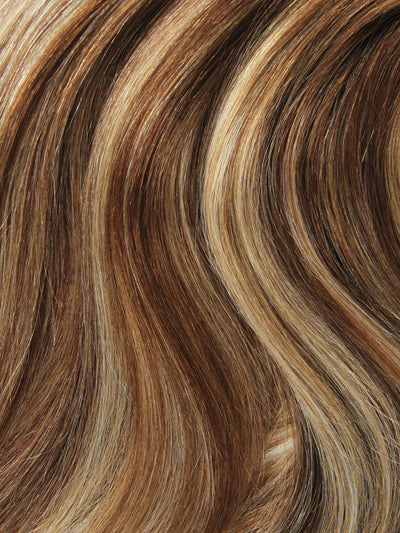 Bll halo clip in extension Chestnut Brown Highlights#color_chestnut-brown-highlights