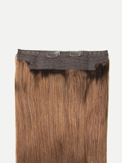 Bll halo clip in extension Chestnut Brown#color_chestnut-brown