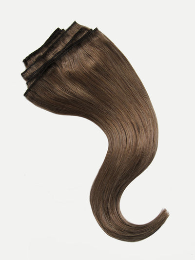 Bll classic clip in extension Cool Dark Brown#color_cool-dark-brown