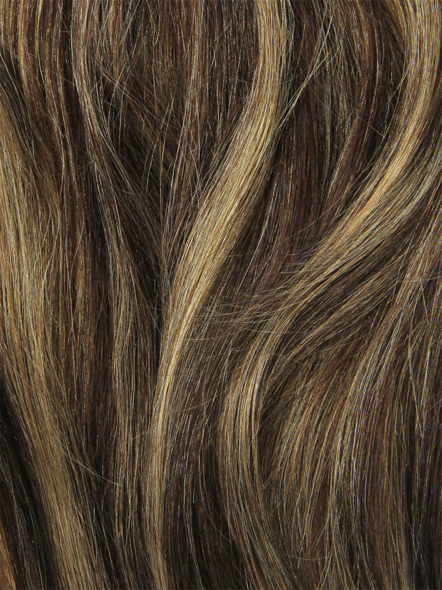 Bll seamless clip in extension Dark Brown Highlights#color_dark-brown-highlights