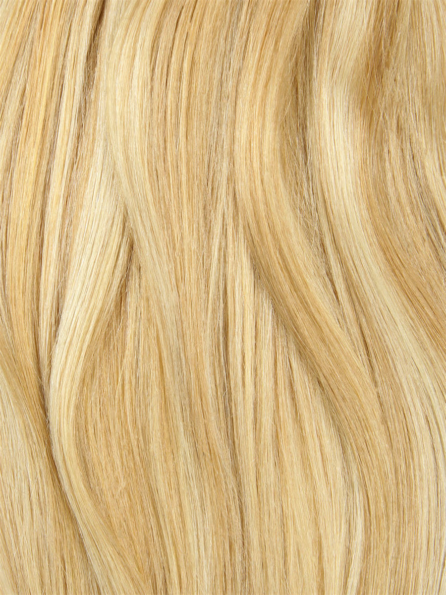 Bll halo clip in extension Dirty Blonde Highlights#color_dirty-blonde-highlights