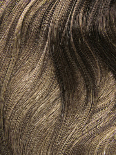 Bll seamless clip in extension Mocha Brown Balayage#color_mocha-brown-balayage