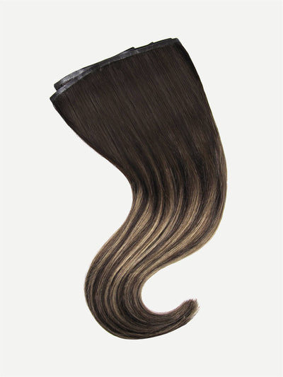 Bll seamless clip in extension Mocha Brown Balayage#color_mocha-brown-balayage
