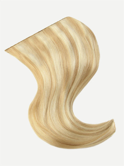 Bll halo clip in extension Dirty Blonde Highlights#color_dirty-blonde-highlights